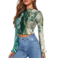 3. Women's Bell Sleeve Blouse L