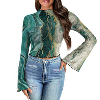 3. Women's Bell Sleeve Blouse L