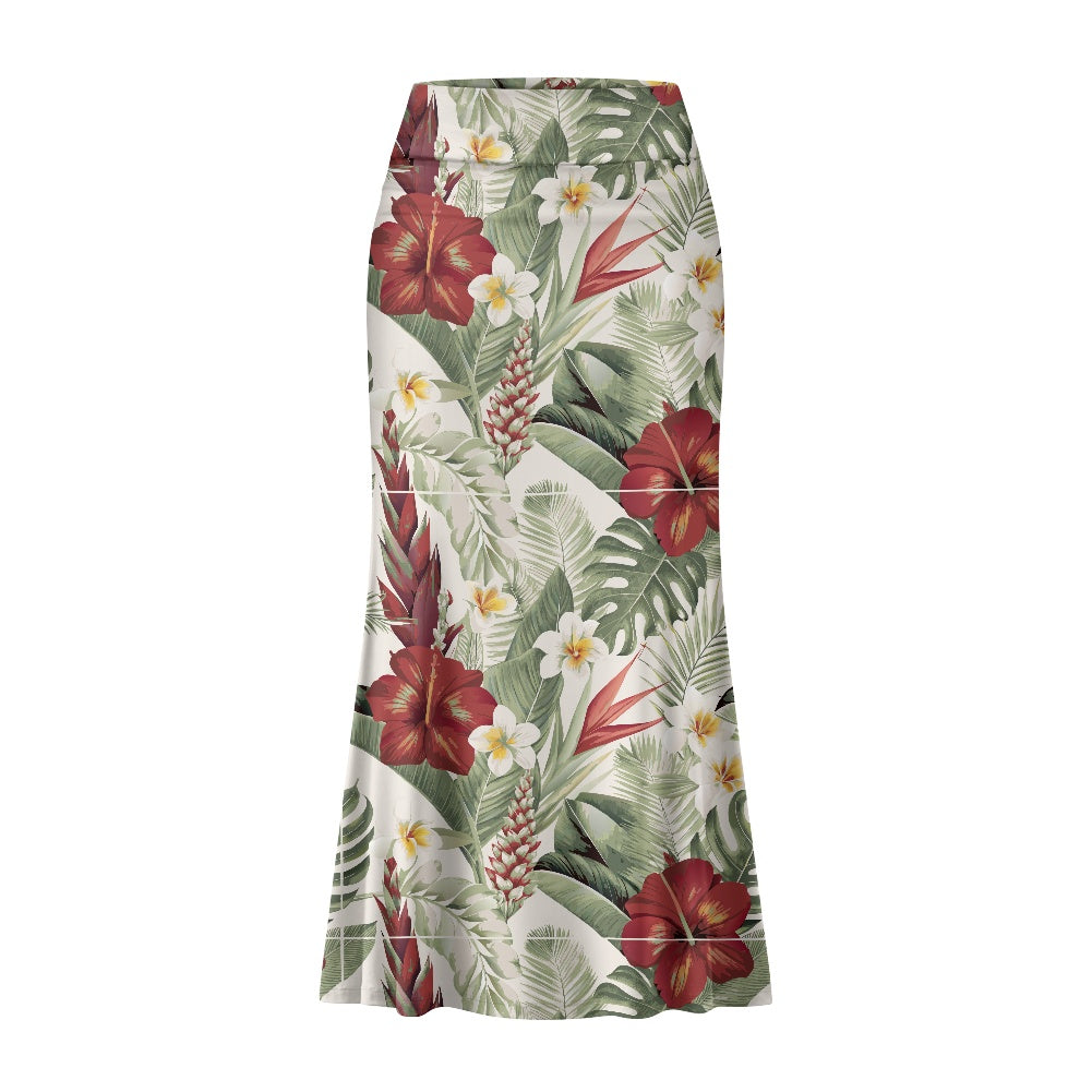 High Waist Long Skirt for Women