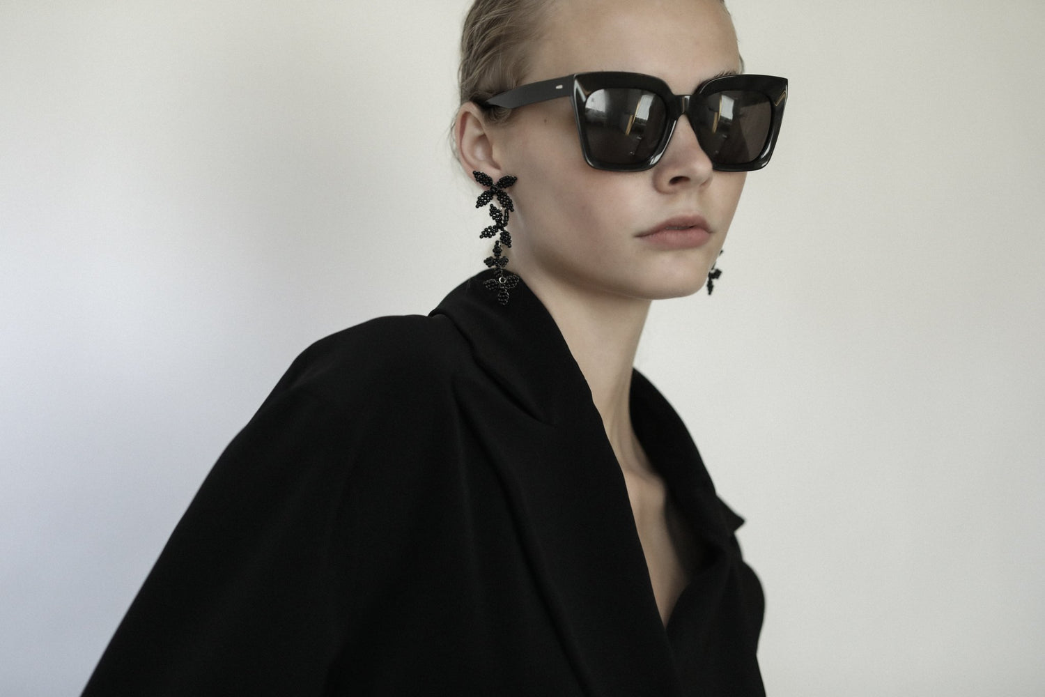 【A.B. ELLIE(エイビーエリー)】ロングピアス HEARTBREAK HARLOW EARRING