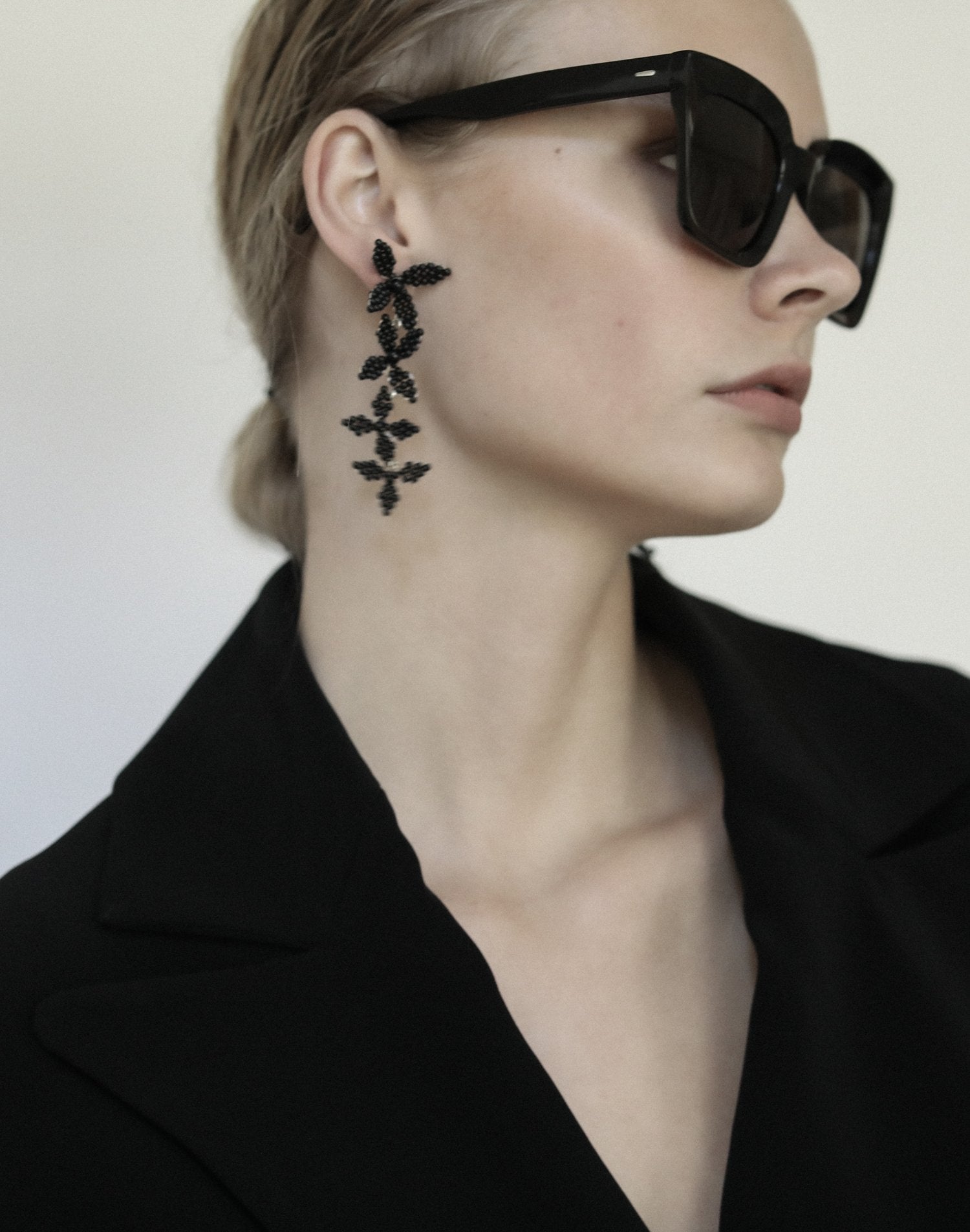 【A.B. ELLIE(エイビーエリー)】ロングピアス HEARTBREAK HARLOW EARRING