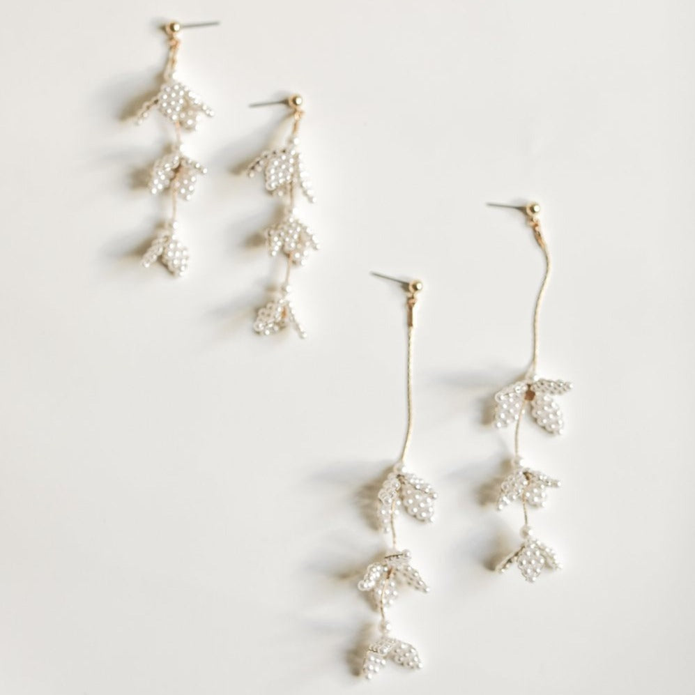 A.B. ELLIE(エイビーエリー)】ロングピアス HARPER STRANDS EARRINGS