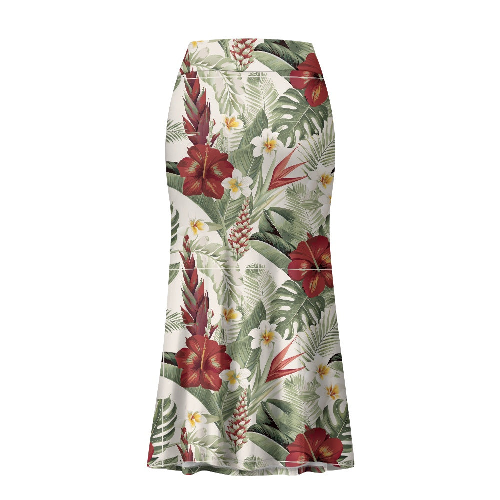 High Waist Long Skirt for Women