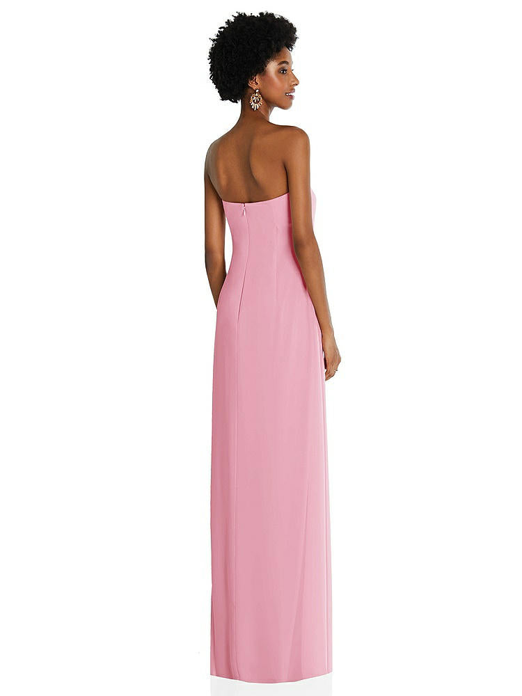 【NEW】【STYLE: 3109】ドレープ シフォン grecian 列 ガウン コンバーチブル ストラップ【COLOR: Peony Pink】【SIZE: 00-30W】