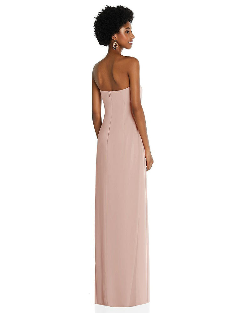 【NEW】【STYLE: 3109】ドレープ シフォン grecian 列 ガウン コンバーチブル ストラップ【COLOR: Toasted Sugar】【SIZE: 00-30W】