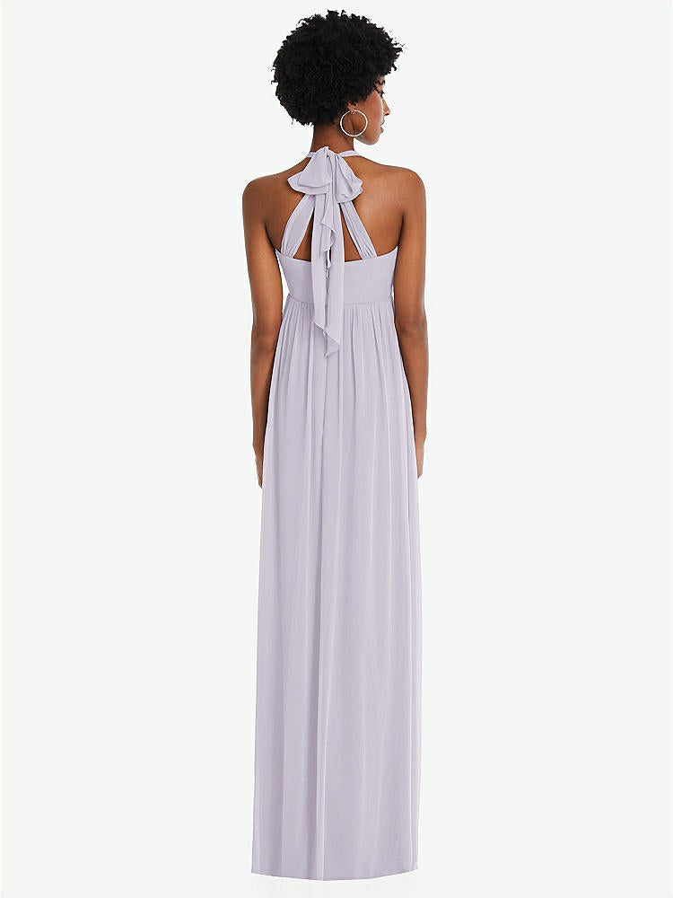 【NEW】【STYLE: 1564】コンバーチブル タイショルダー 帝国 ウエスト マキシ ドレス【COLOR: Moondance】【SIZE: 00-30W】