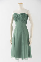セージ グリーン セール 格安 安い ブライズメイド ドレス 結婚式 ウエディング