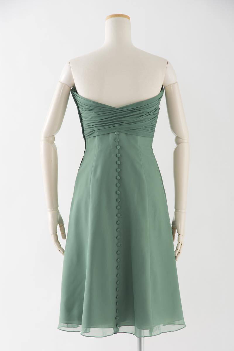 セージ グリーン セール 格安 安い ブライズメイド ドレス 結婚式 ウエディング