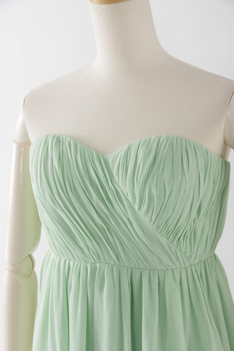 グリーン セール 格安 安い ブライズメイド ドレス 結婚式 ウエディング