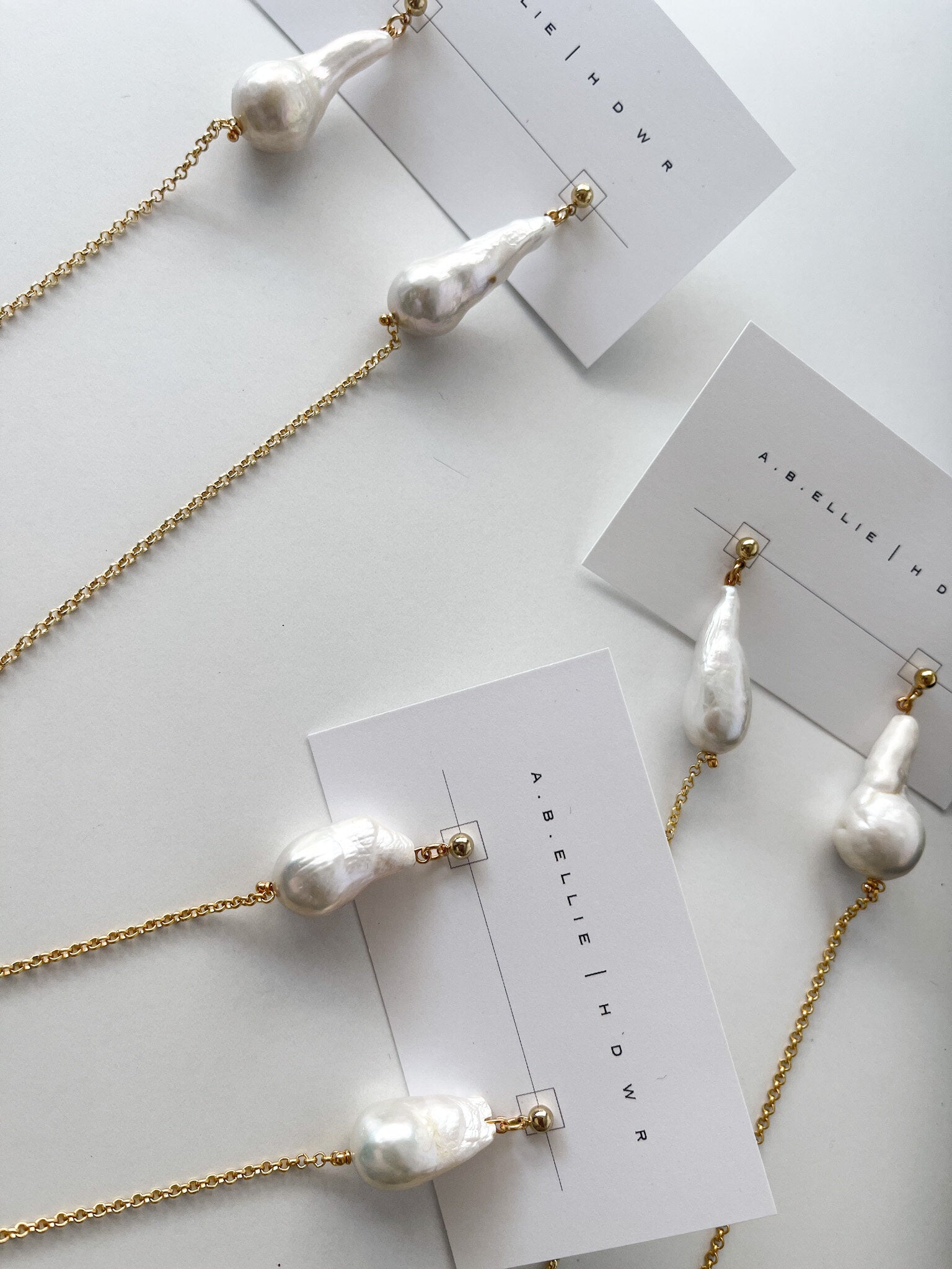 【新】【A.B. ELLIE】 Baroque Chain Strands