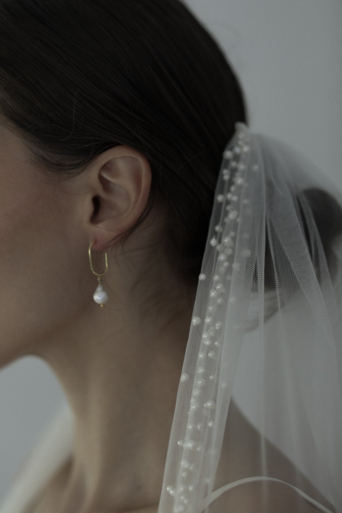 【新】【A.B. ELLIE】 Hayden Pearl Edge Veil