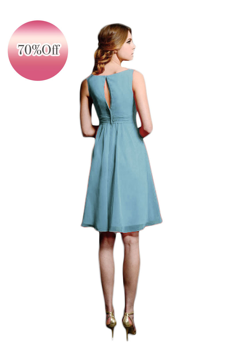 【70%OFF】7405  スレートブルー  サイズ0 × 2着