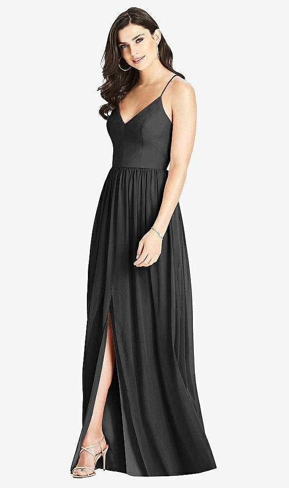 【STYLE: 3019】Criss Cross Strap Backless Maxi Dress【COLOR: Black】