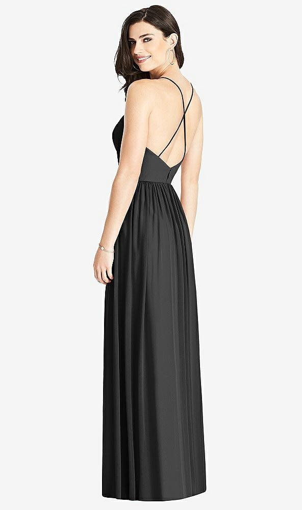 【STYLE: 3019】Criss Cross Strap Backless Maxi Dress【COLOR: Black】