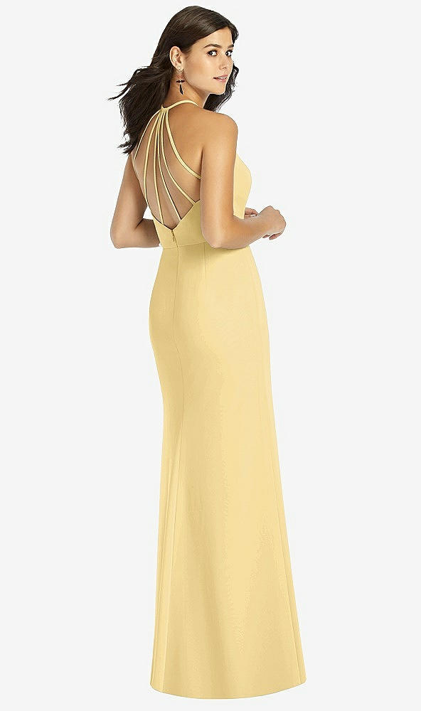 【STYLE: TH004】Sunburst Strap Back Mermaid Dress【COLOR: Buttercup】