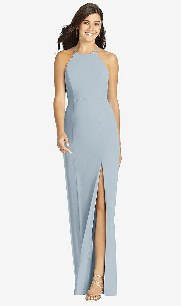 【STYLE: TH004】Sunburst Strap Back Mermaid Dress【COLOR: Mist】