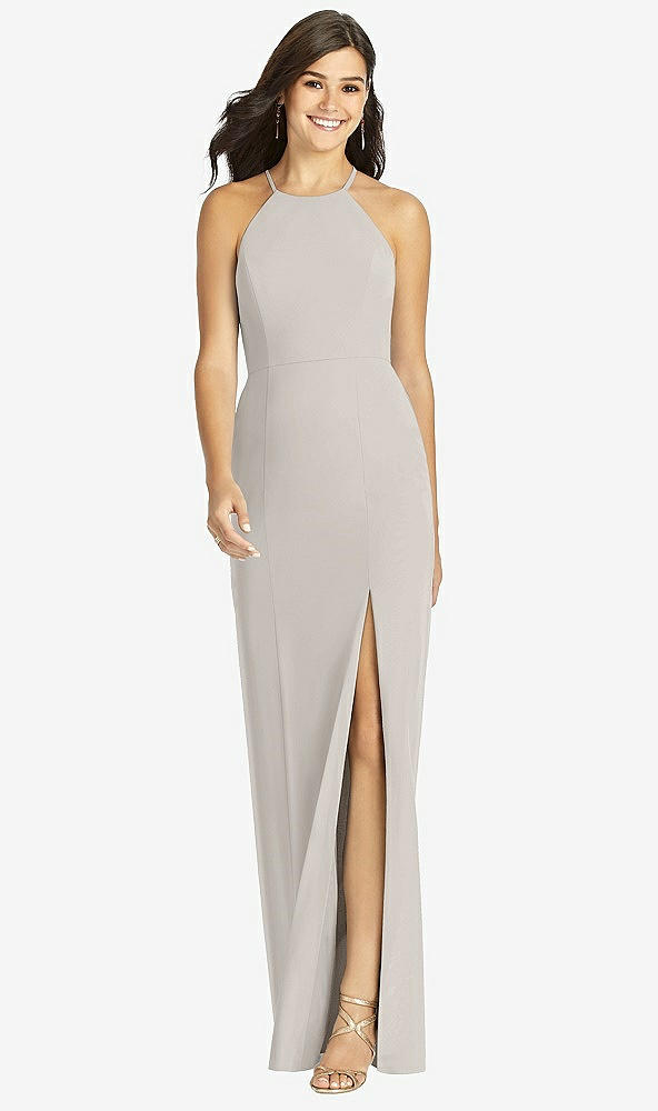 【STYLE: TH004】Sunburst Strap Back Mermaid Dress【COLOR: Oyster】