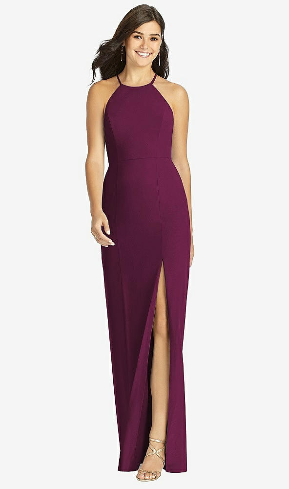 【STYLE: TH004】Sunburst Strap Back Mermaid Dress【COLOR: Ruby】