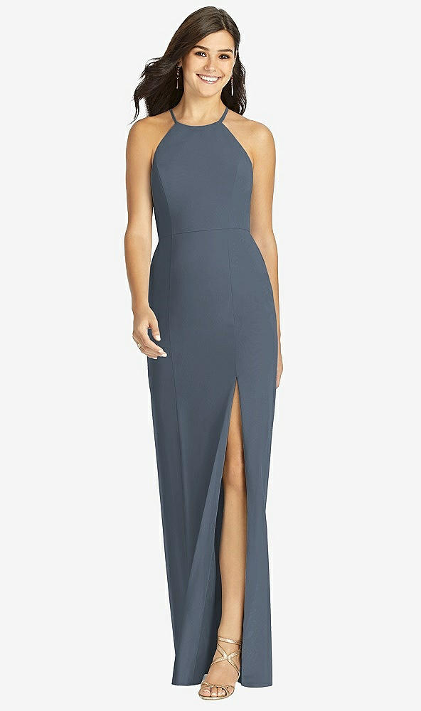 【NEW】【STYLE: TH004】サンバースト ストラップ 背面 人魚 ドレス【COLOR: Silverstone】【SIZE: 00-30W】