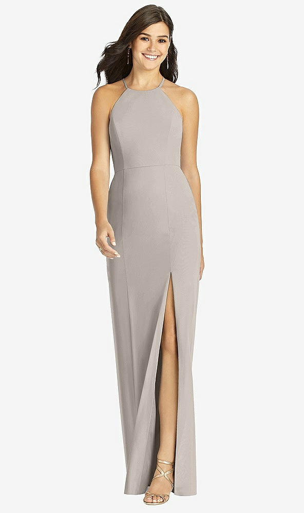 【STYLE: TH004】Sunburst Strap Back Mermaid Dress【COLOR: Taupe】