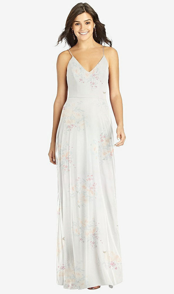 【STYLE: TH007】Criss Cross Back A-Line Maxi Dress【COLOR: Spring Fling】