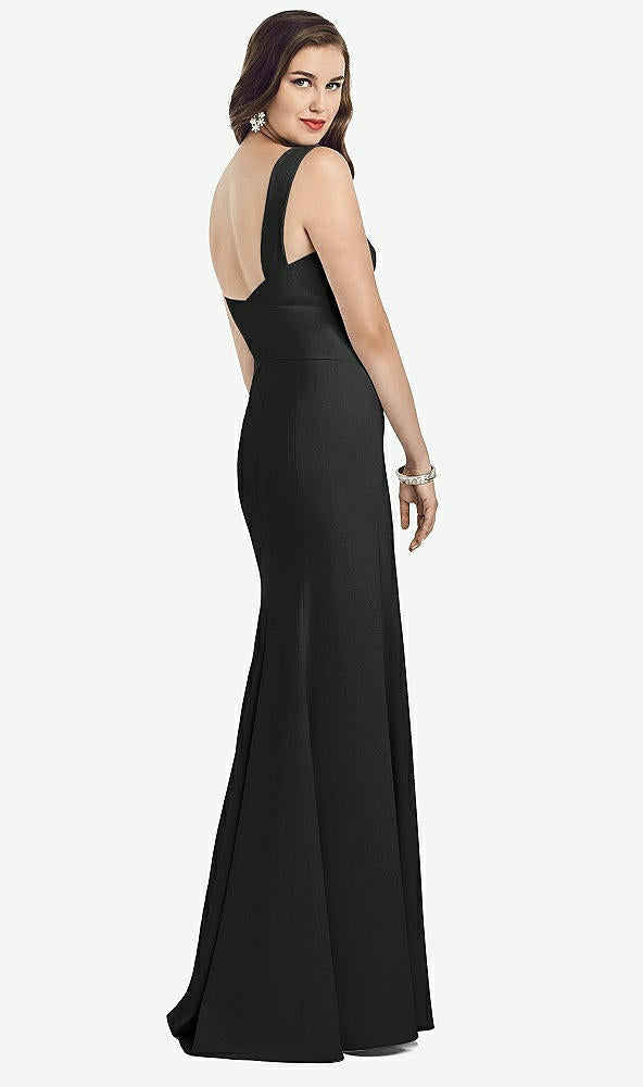 【STYLE: 3060】Sleeveless Seamed Bodice Trumpet Gown【COLOR: Black】