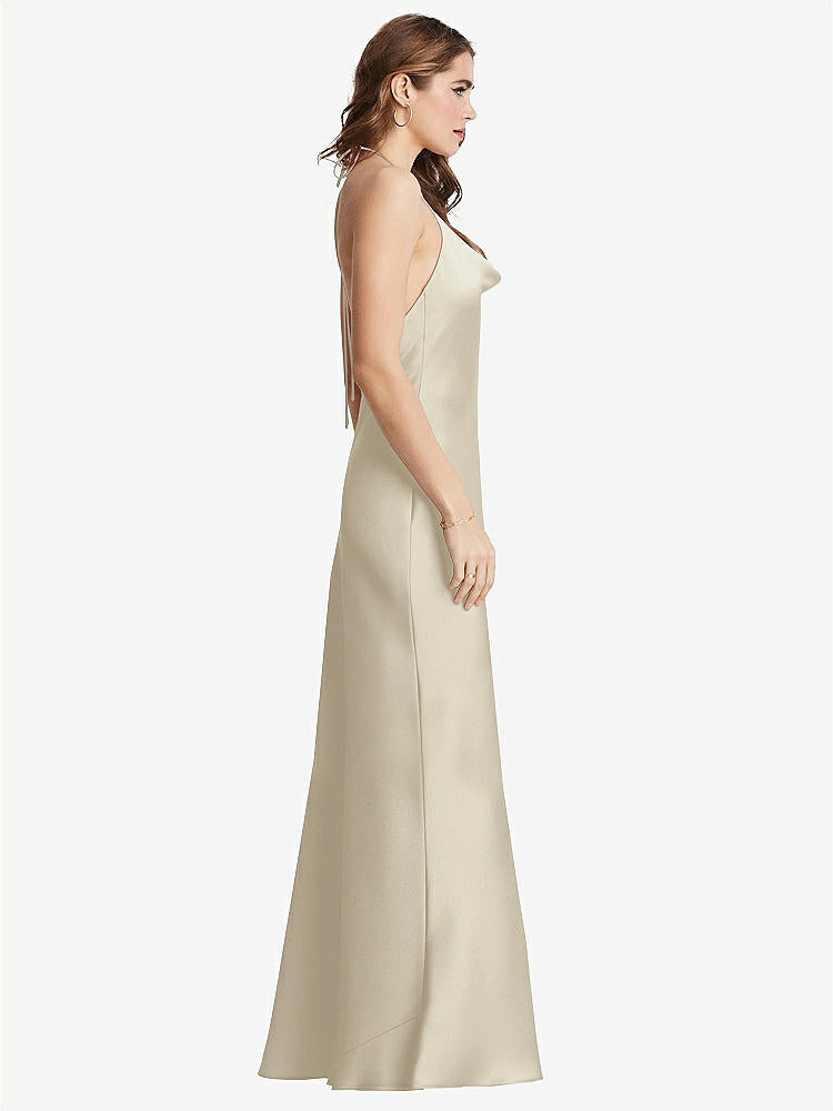 【NEW】【STYLE: LB002】カウルネック コンバーチブル マキシ スリップ ドレス - リース【COLOR: Champagne】【SIZE: 00-30W】