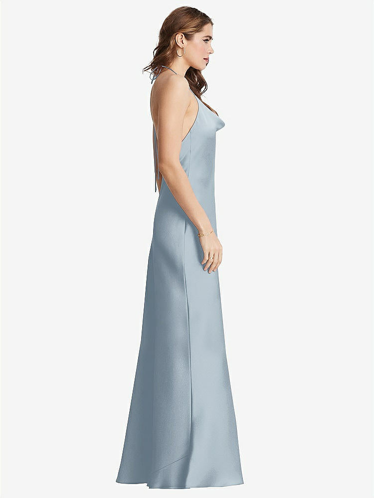 【NEW】【STYLE: LB002】カウルネック コンバーチブル マキシ スリップ ドレス - リース【COLOR: Mist】【SIZE: 00-30W】