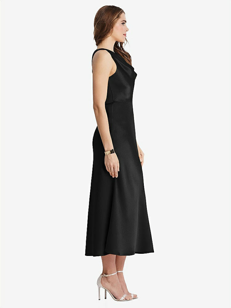 【NEW】【STYLE: LB003】カウルネック MIDI タンク ドレス - ESME【COLOR: Black】【SIZE: 00-30W】