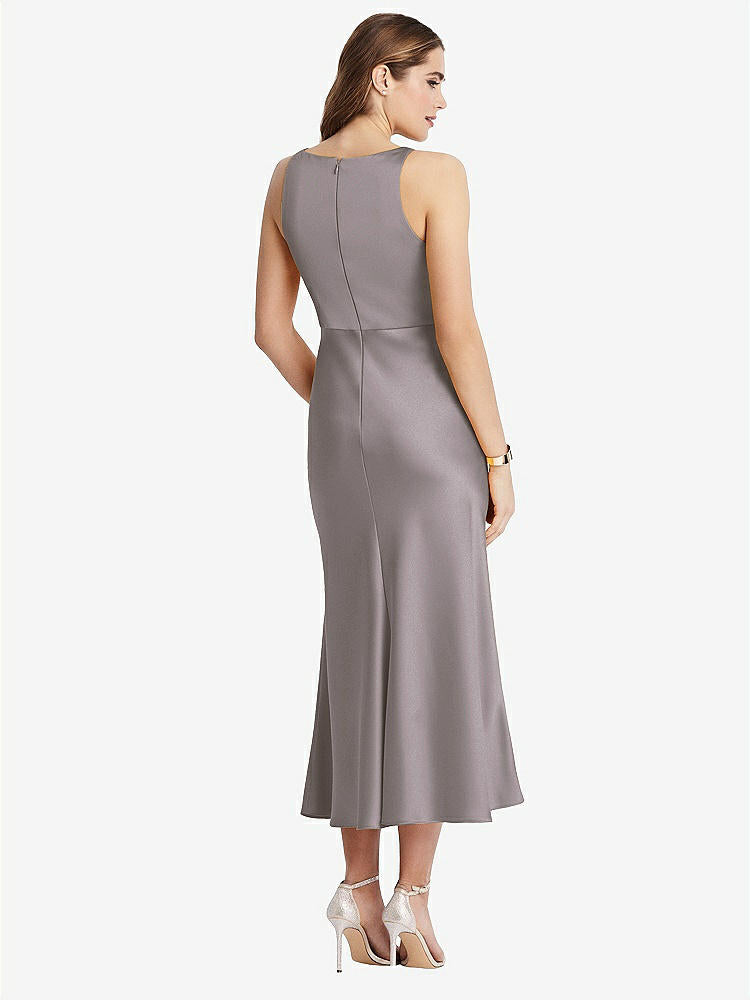 【NEW】【STYLE: LB003】カウルネック MIDI タンク ドレス  -  ESME【COLOR: Cashmere Gray】【SIZE: 00-30W】