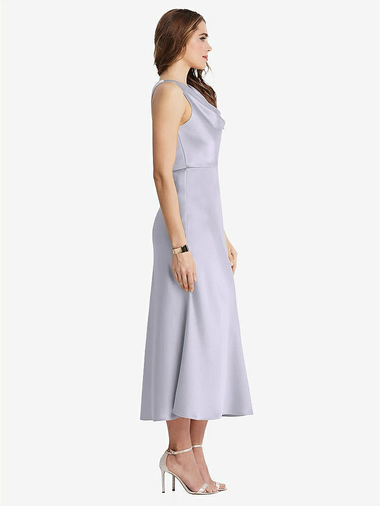 【NEW】【STYLE: LB003】カウルネック MIDI タンク ドレス  -  ESME【COLOR: Silver Dove】【SIZE: 00-30W】