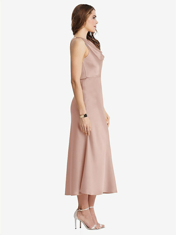 【NEW】【STYLE: LB003】カウルネック MIDI タンク ドレス - ESME【COLOR: Toasted Sugar】【SIZE: 00-30W】