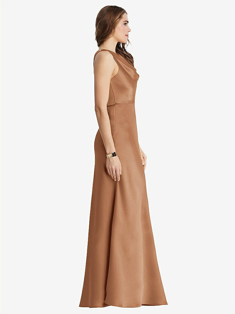 【STYLE: LB004】Cowl-Neck Maxi Tank Dress - Nova【COLOR: Toffee】