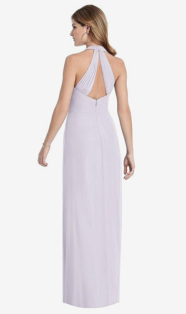 【STYLE: TH029】V-Neck Halter Chiffon Maxi Dress - Taryn【COLOR: Moondance】