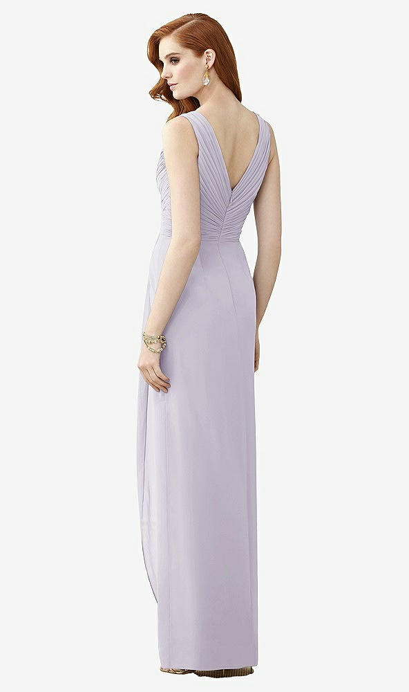 【STYLE: TH030】Sleeveless Draped Faux Wrap Maxi Dress - Dahlia【COLOR: Moondance】