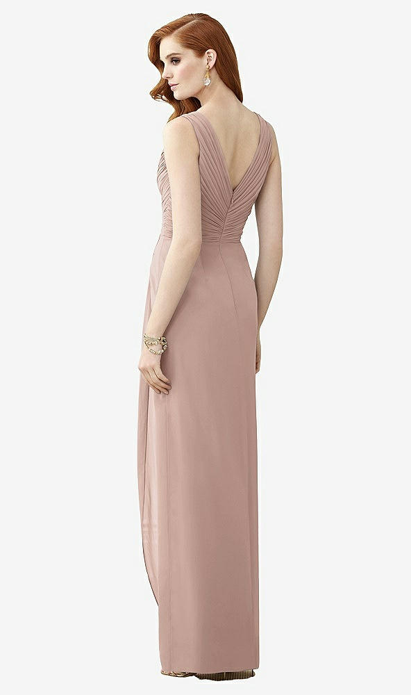 【NEW】【STYLE: TH030】ノースリーブ ドレープ フェイク ラップ マキシ ドレス - ダリア【COLOR: Bliss】【SIZE: 00-30W】