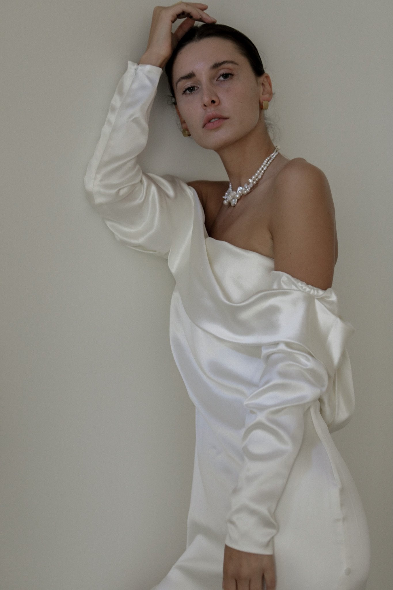 【新】【A.B. ELLIE】 Baroque Wavering Necklace