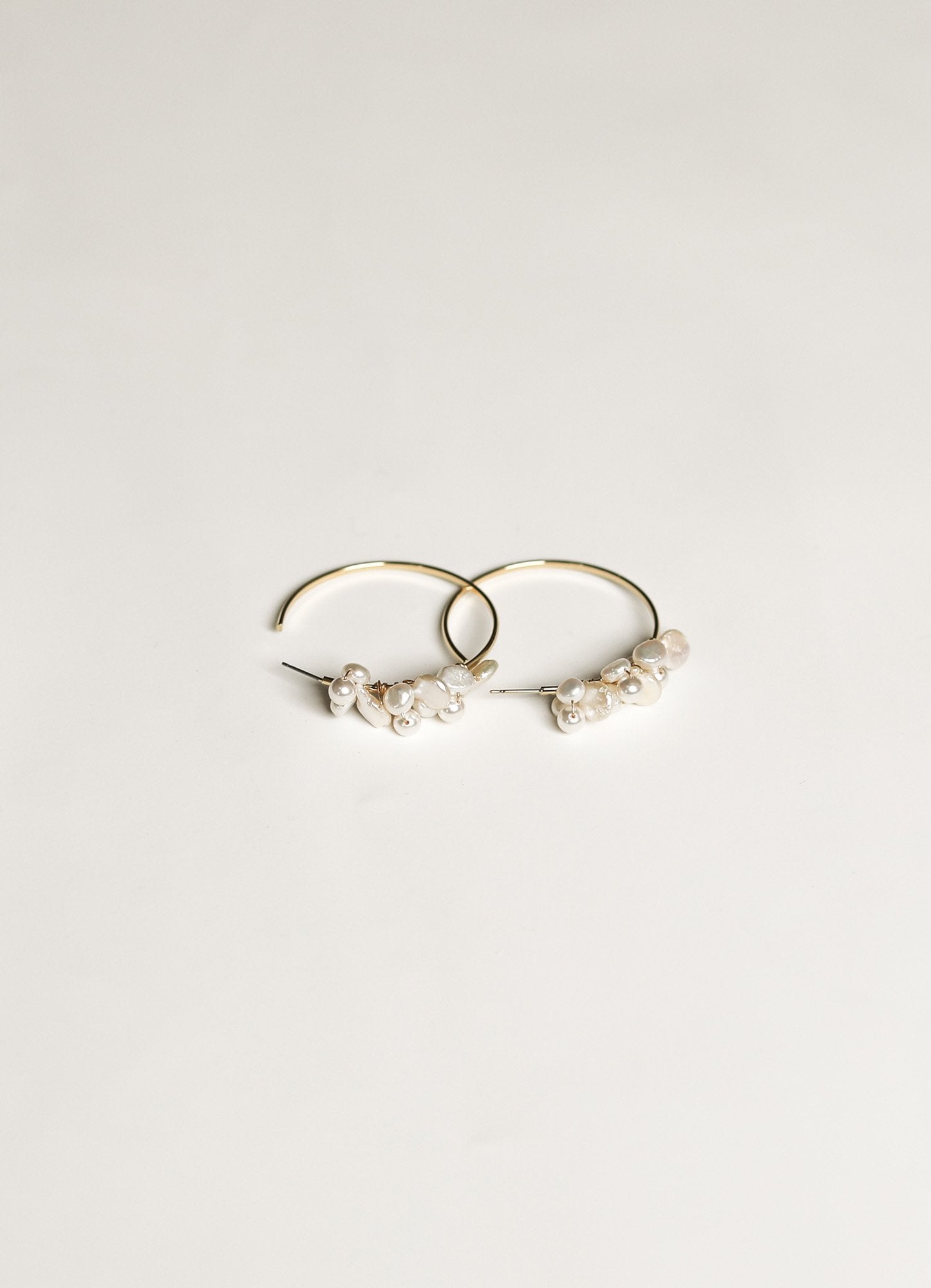 【新】【A.B. ELLIE】 Ari Freshwater Pearl Hoops