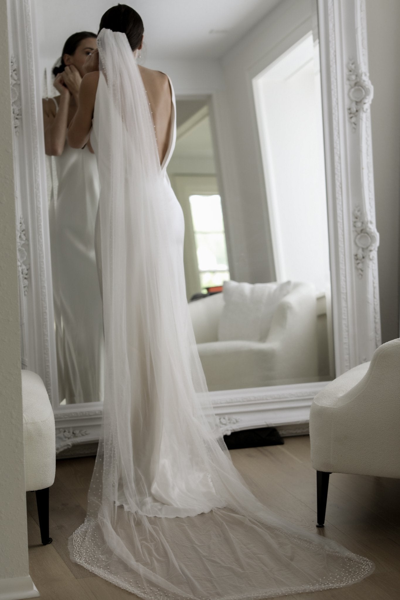 【新】【A.B. ELLIE】 Hayden Pearl Edge Veil