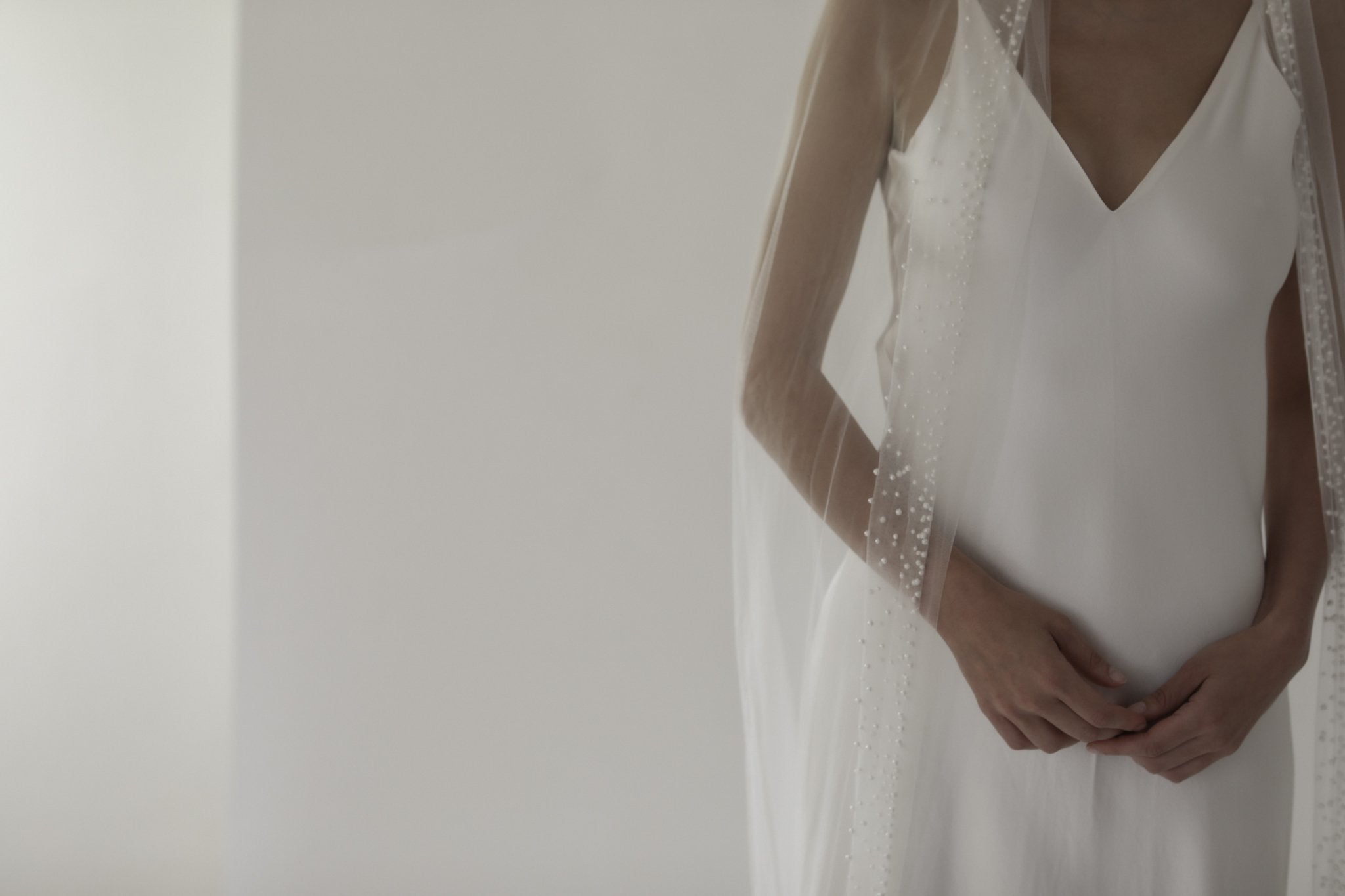【新】【A.B. ELLIE】 Hayden Pearl Edge Veil