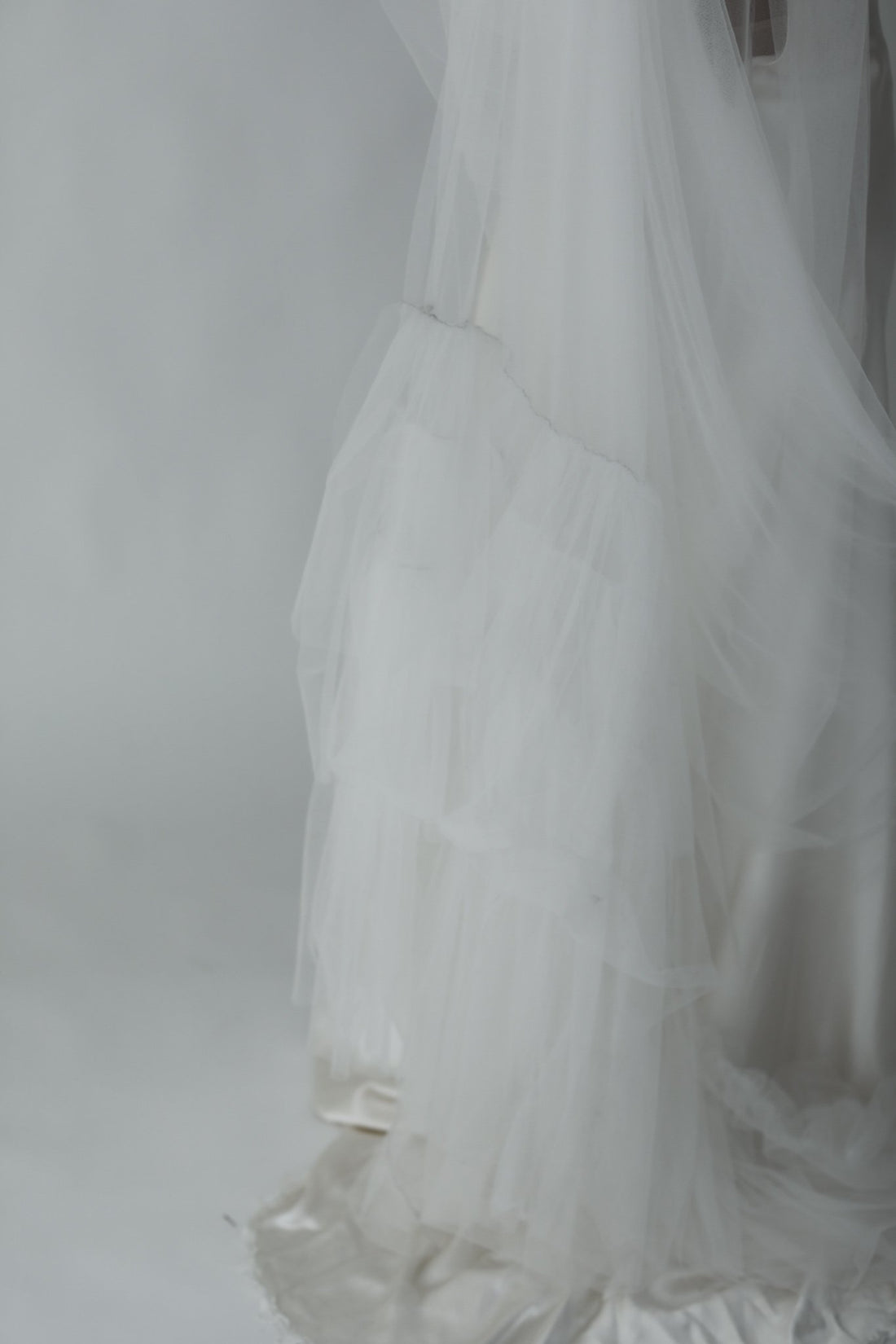 【新】【A.B. ELLIE】 Tulle Tiered Veil