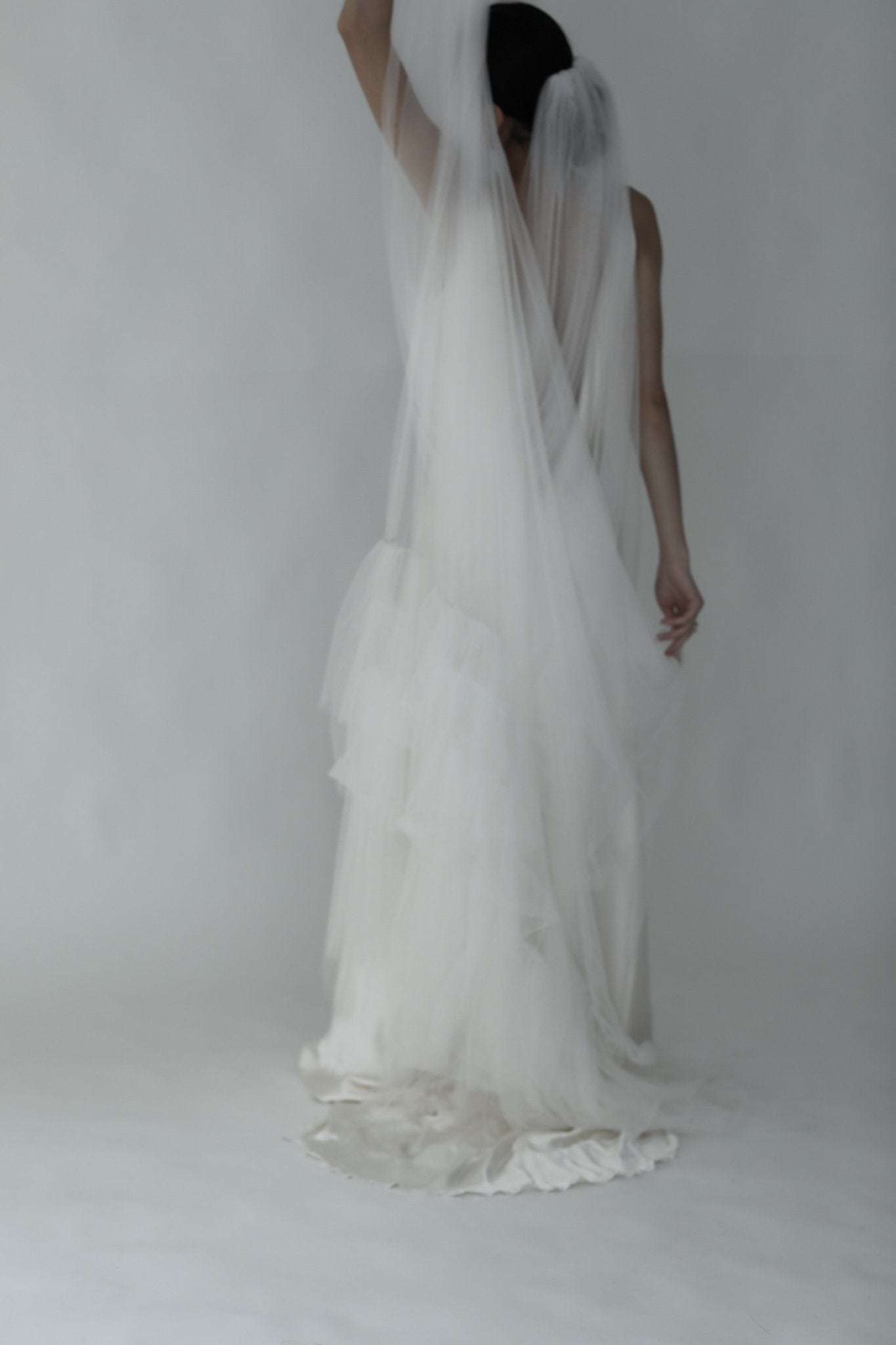 【新】【A.B. ELLIE】 Tulle Tiered Veil