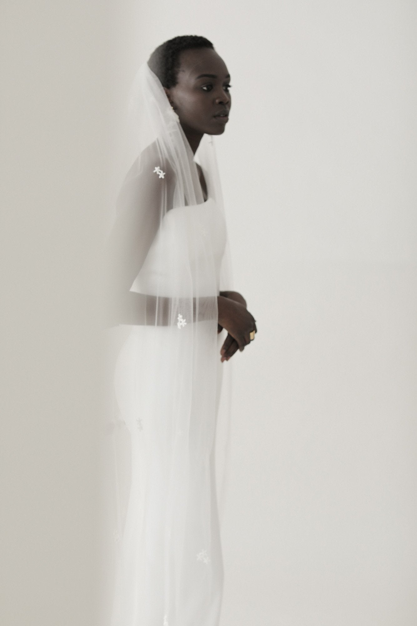 【新】【A.B. ELLIE】 Aster Raffia Veil