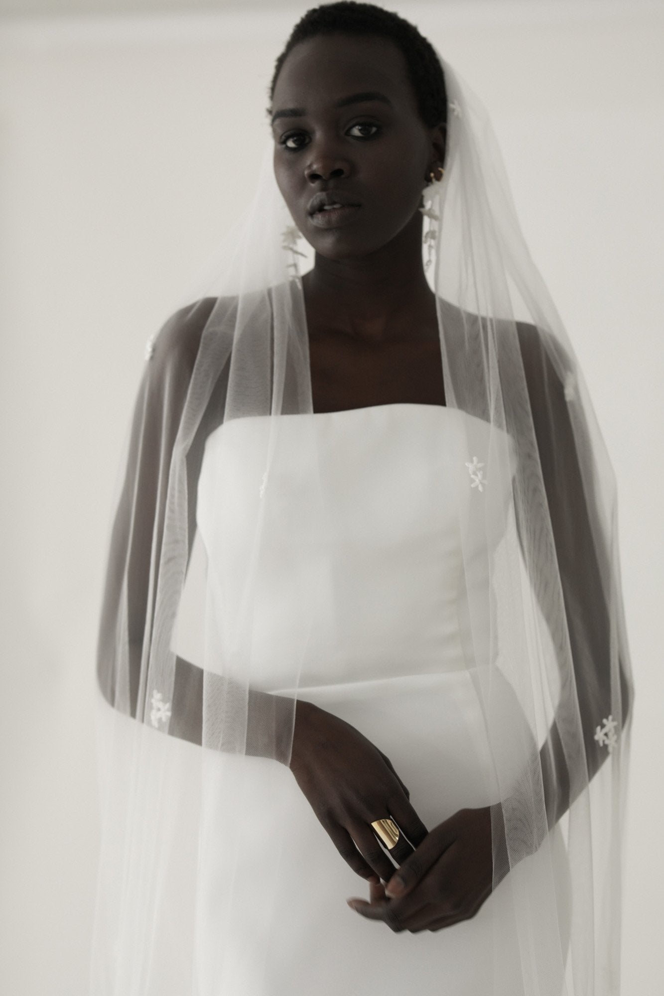 【新】【A.B. ELLIE】 Aster Raffia Veil