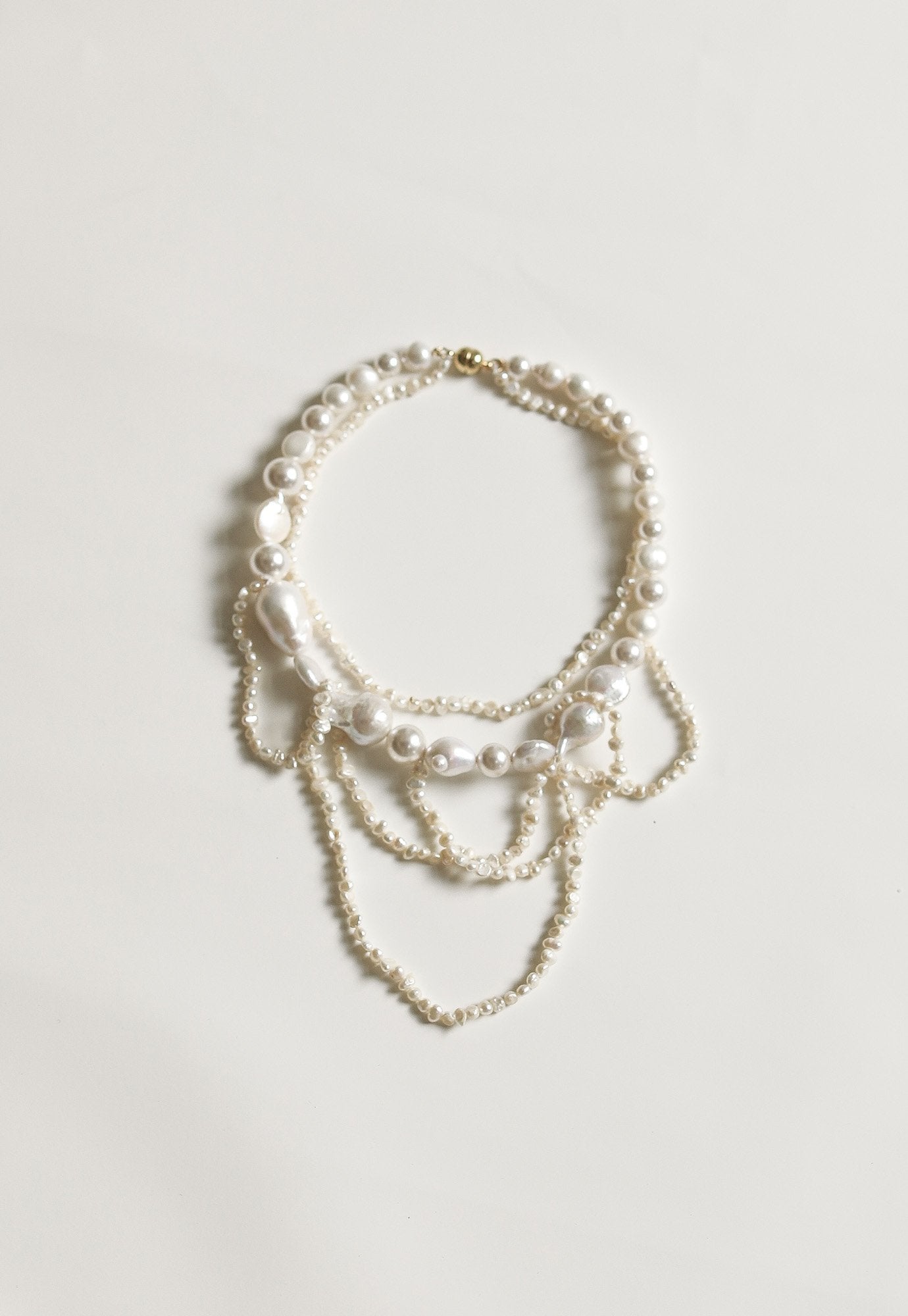 【新】【A.B. ELLIE】 Baroque Cascading Choker