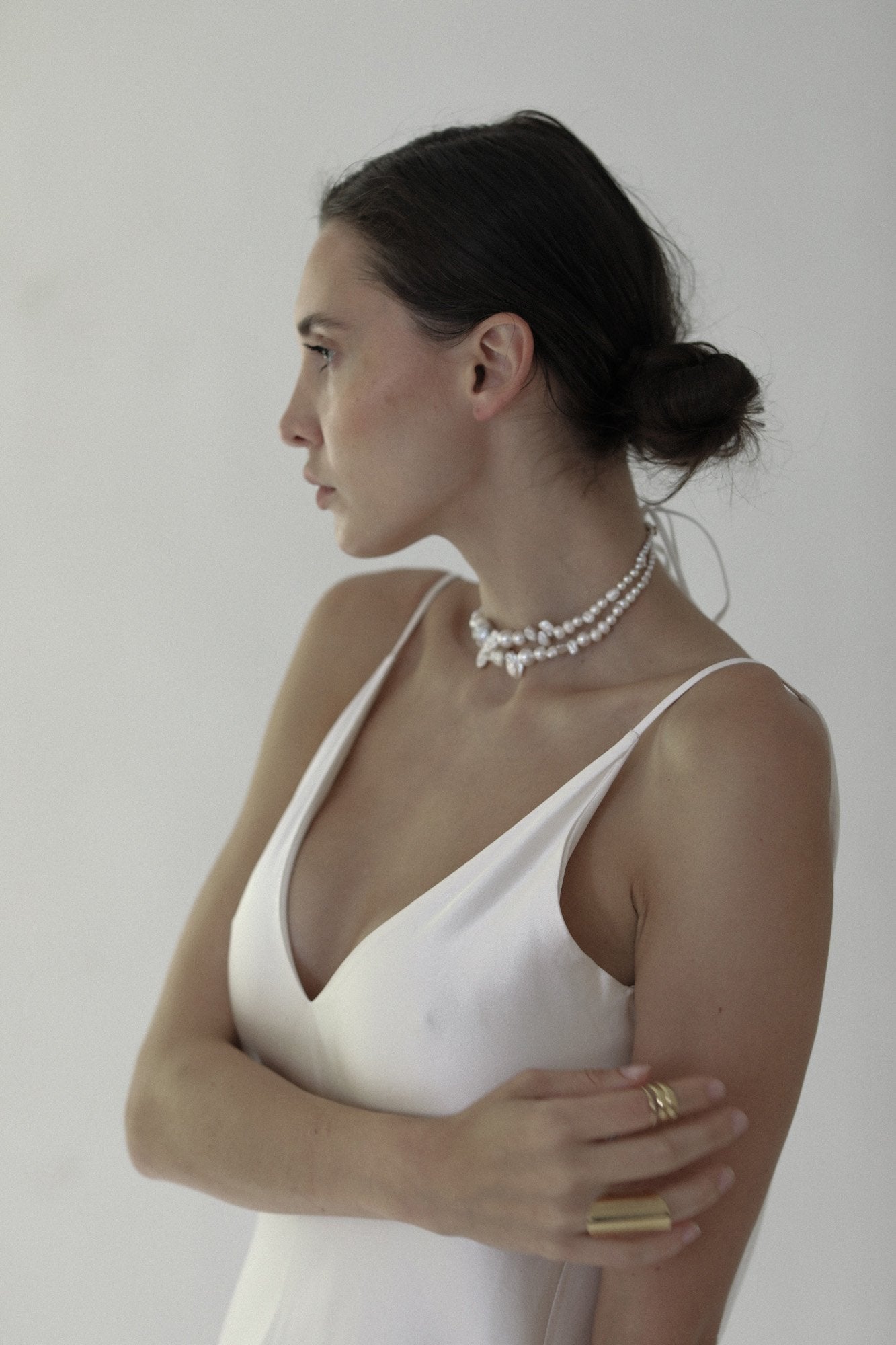 【新】【A.B. ELLIE】 Baroque Wavering Necklace