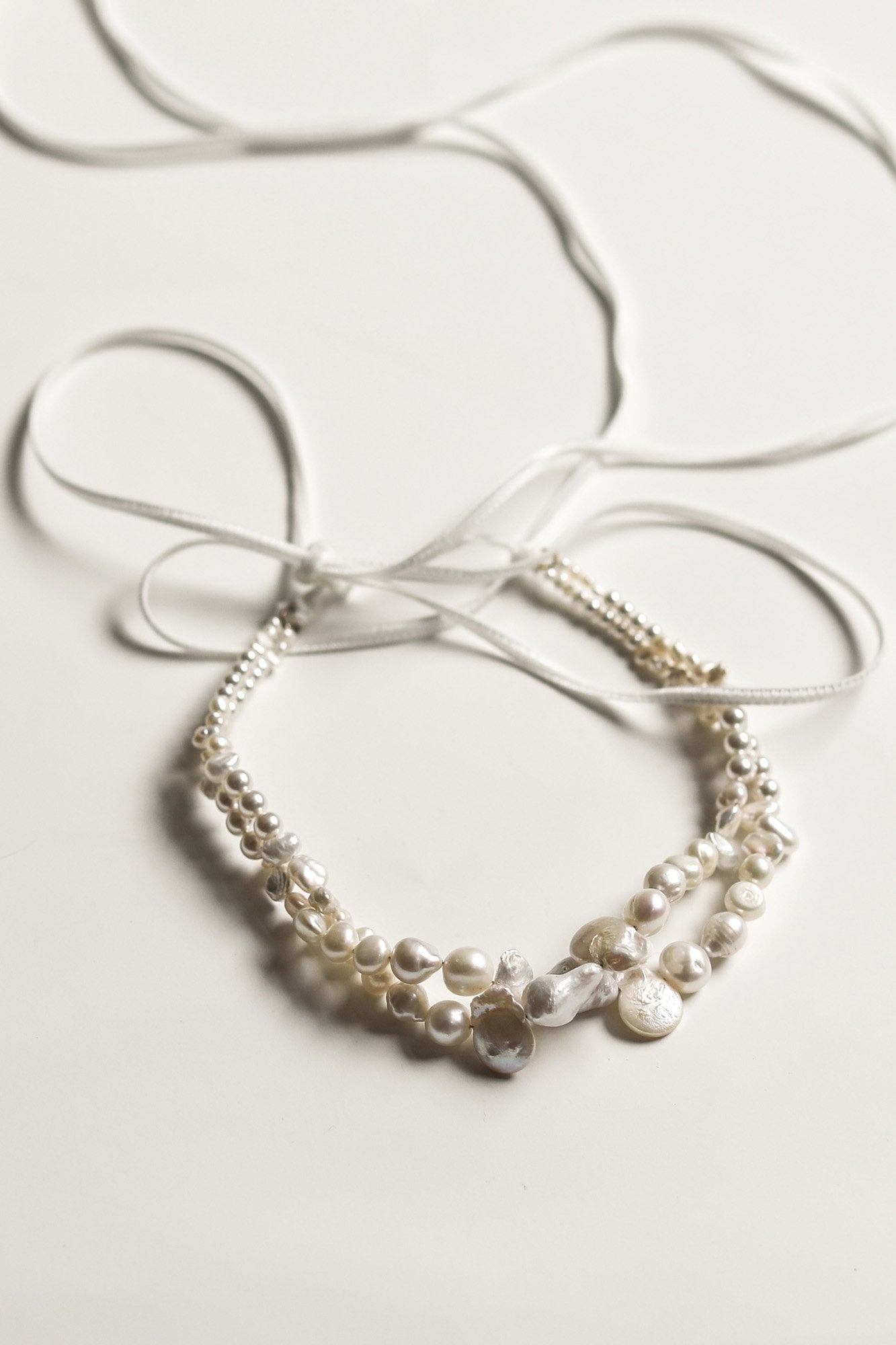 【新】【A.B. ELLIE】 Baroque Wavering Necklace