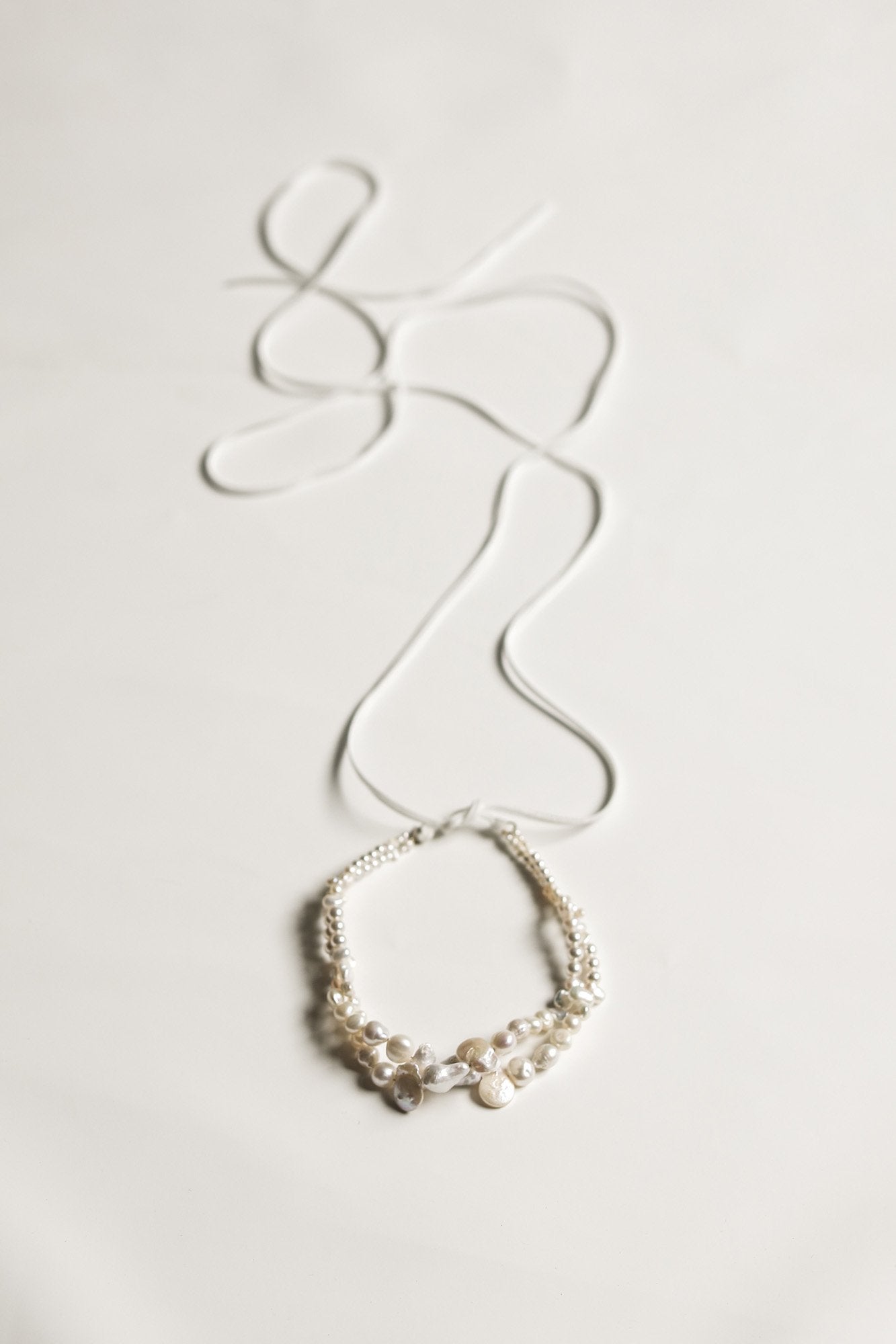 【新】【A.B. ELLIE】 Baroque Wavering Necklace