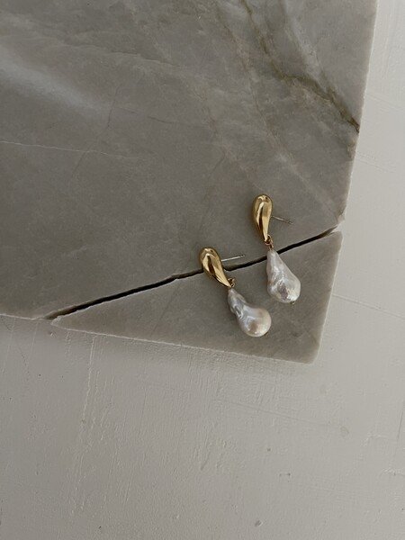【新】【A.B. ELLIE】 Oryann Pearl Drop