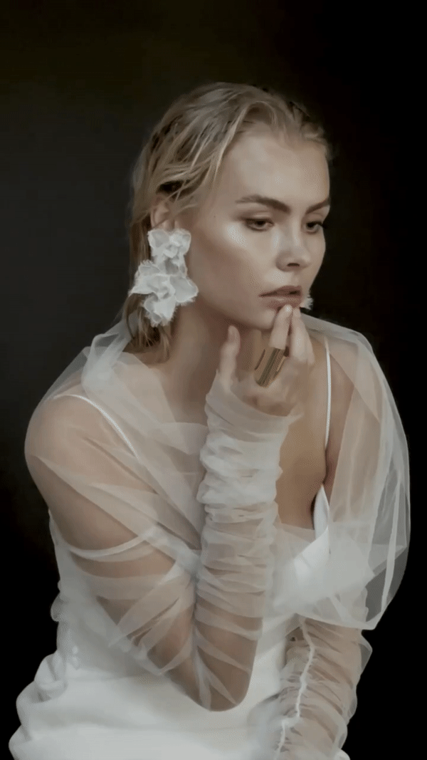 【新】【A.B. ELLIE】 Adina Tier Earrings